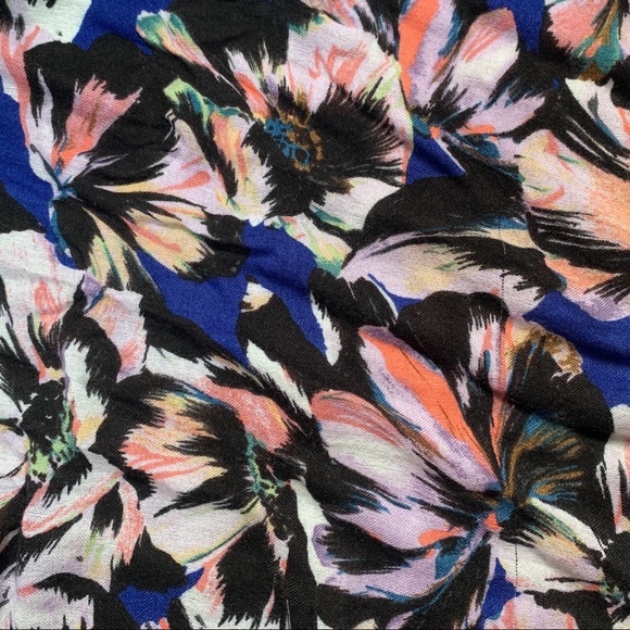 J. Crew Floral Lightweight Scarf - Picture 2 of 2